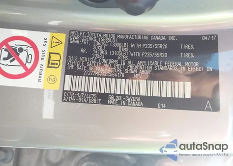 2017 Lexus Rx 350 F Sport from USA, damaged, VIN 2T2ZZMCAXHC064178